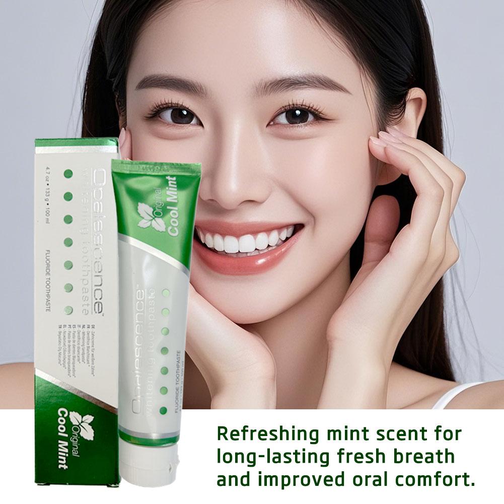 Teeth Whitening Toothpaste - 韓国ホワイトニング歯磨き粉 長時間続くフレッシュな息 深層洗浄 ステイン除去フォーミュラ 敏感な歯をケア