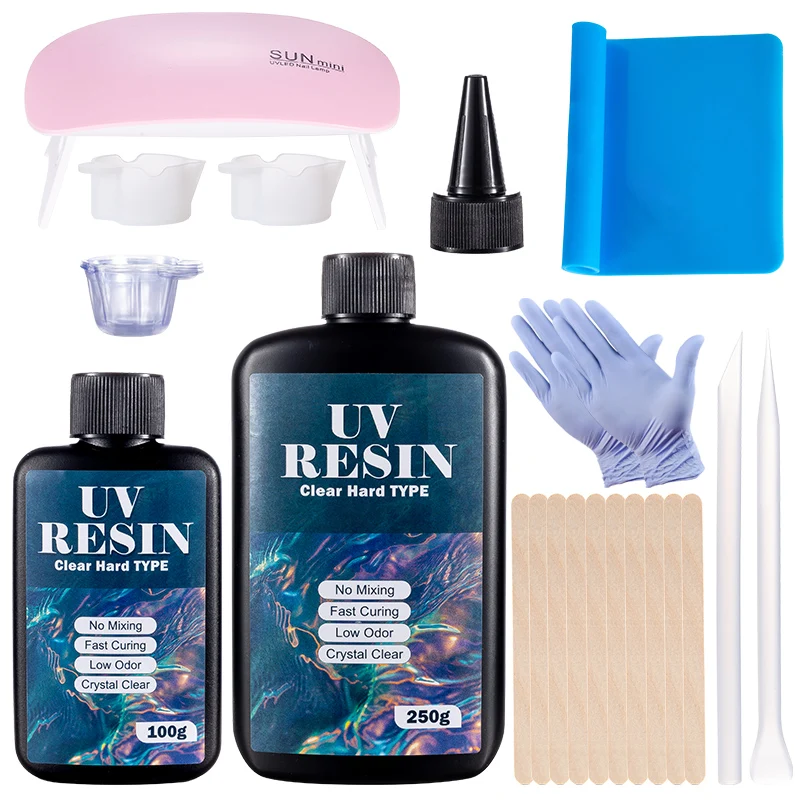 Uv Whitening Kit - ハード UV 樹脂接着剤キット 高速硬化エポキシ樹脂 UV 接着剤