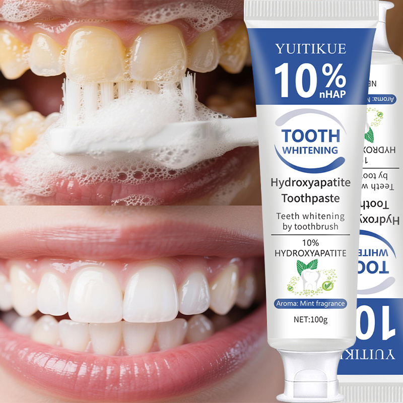 YUITIKUE 10% NHAP ハイドロキシアパタイト歯 - Teeth Whitening Toothpaste のレビューと価格