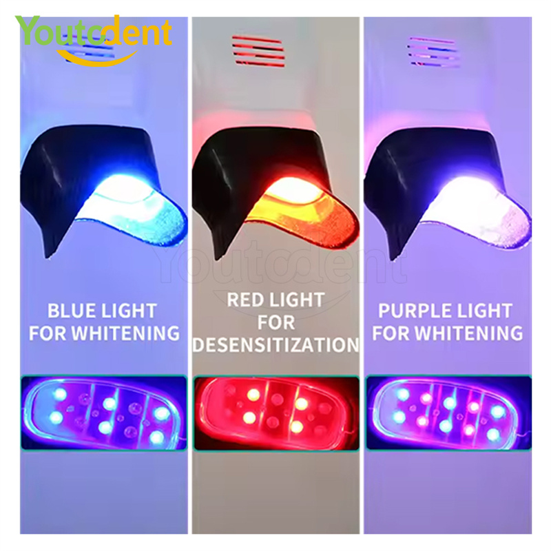 プロフェッショナル歯科 3 色ライトランプ歯ホワイトニングマ - Teeth Whitening Led Light のレビューと価格