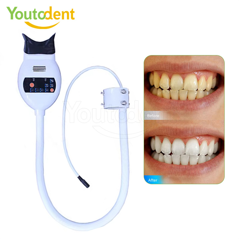 プロフェッショナル歯科 3 色ライトランプ歯ホワイトニングマ - Teeth Whitening Led Light のレビューと価格