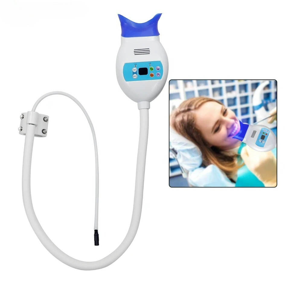デスクトップ歯科用冷光ホワイトニングマシン 8 LED 3色 - Teeth Whitening Led Light のレビューと価格