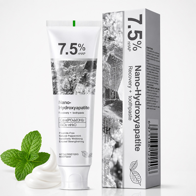 5/6個入り 7.5% nHAP ナノハイドロキシアパタイト - Teeth Whitening Toothpaste のレビューと価格