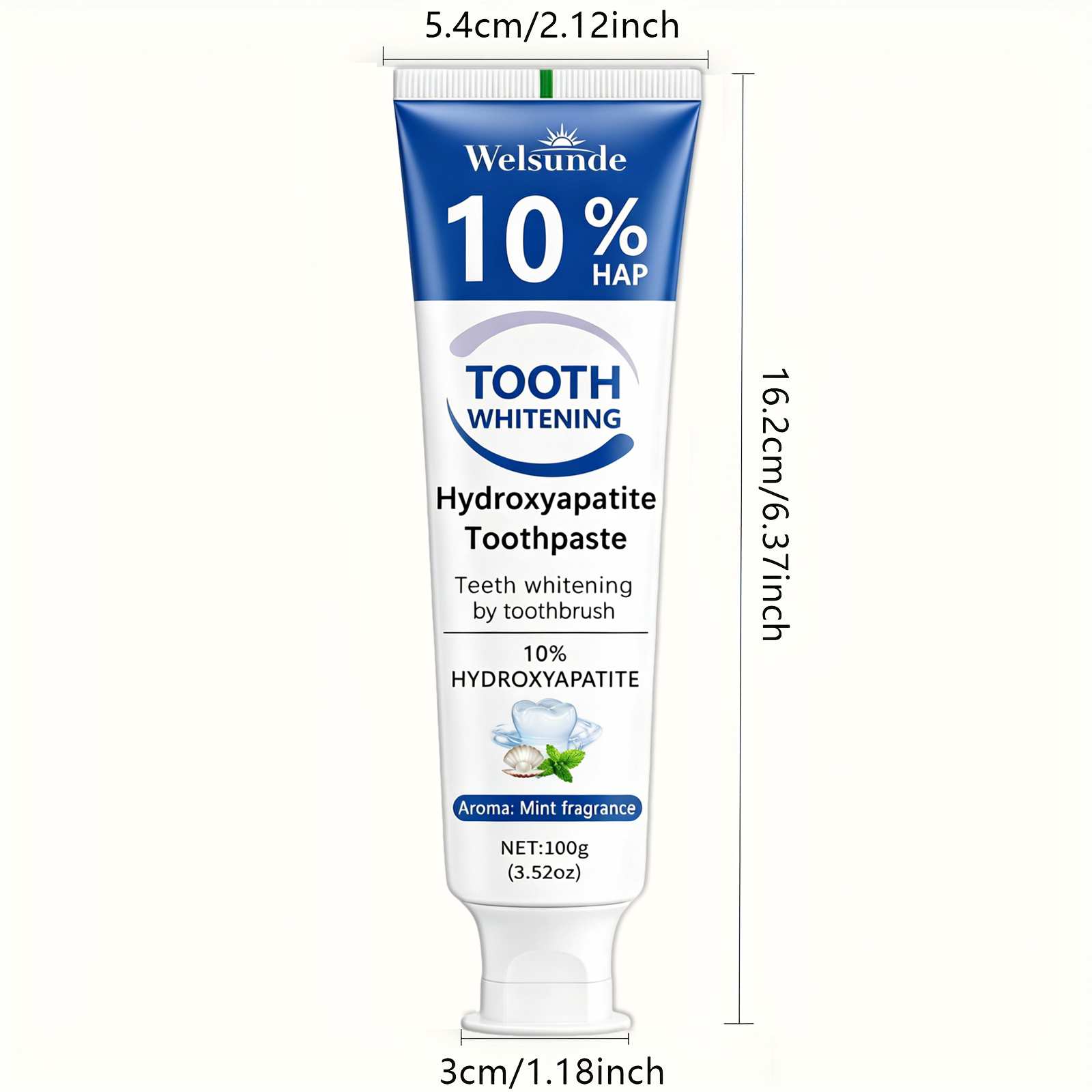強力な歯のホワイトニング歯磨き粉セット、歯の汚れを徹底的に除 - Teeth Whitening Toothpaste のレビューと価格