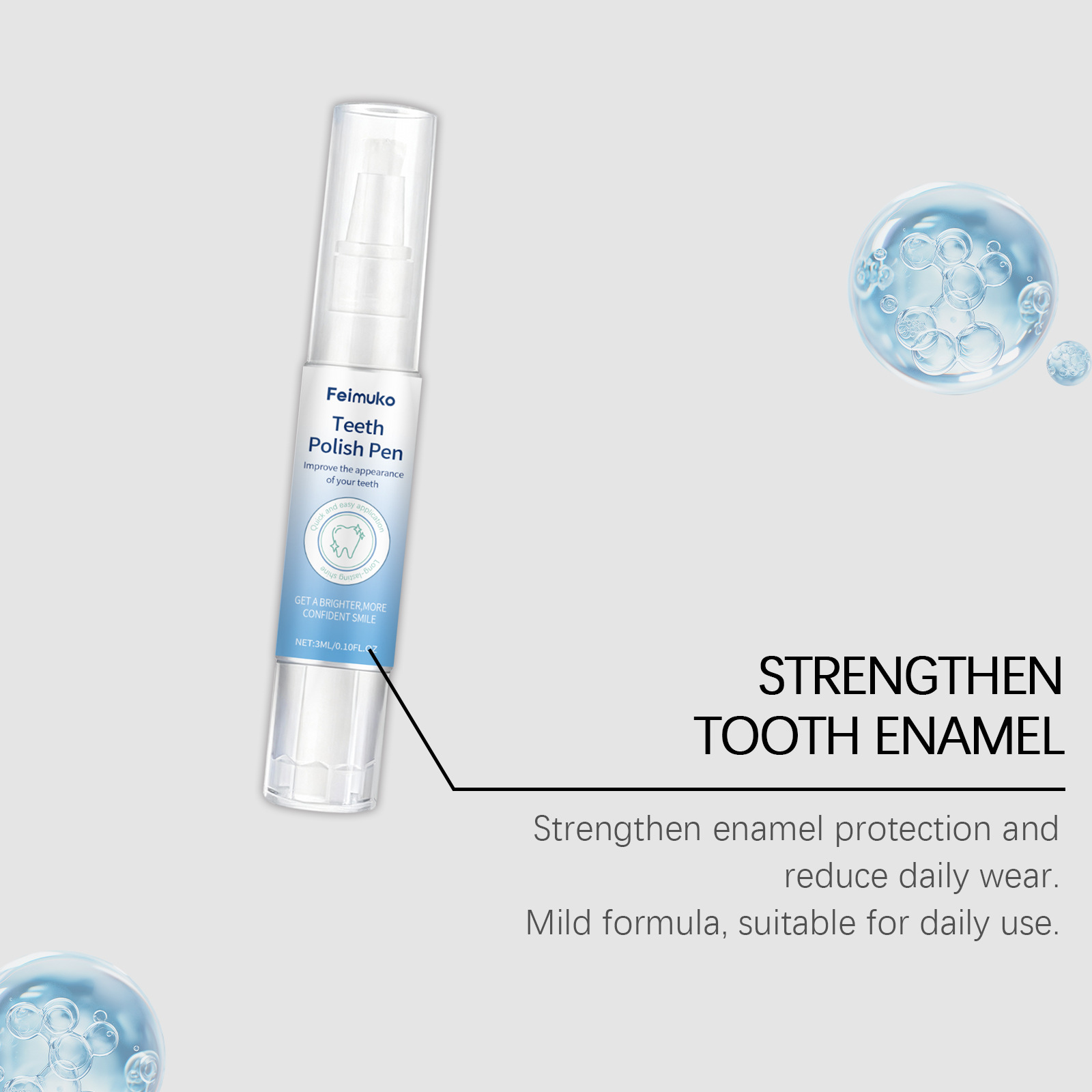 歯のホワイトニングペイント インスタントホワイト歯磨き剤 長 - Teeth Whitening Gel Pen のレビューと価格
