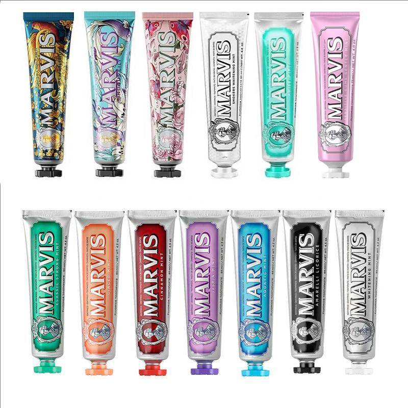 マービス ミント歯磨き粉 プレミアムオーラルケア 長続きする - Teeth Whitening Toothpaste のレビューと価格